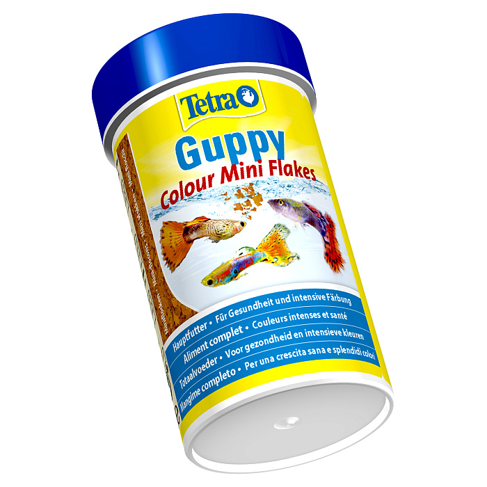TetraGuppy Colour корм для гуппи для улучшения окраса 100 мл