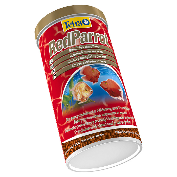 TetraRed Parrot корм для красных попугаев в шариках 1 л