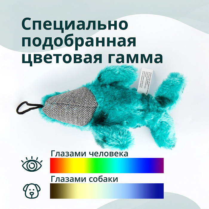 Игрушка Elder Club для собак Кит упругий 19 см