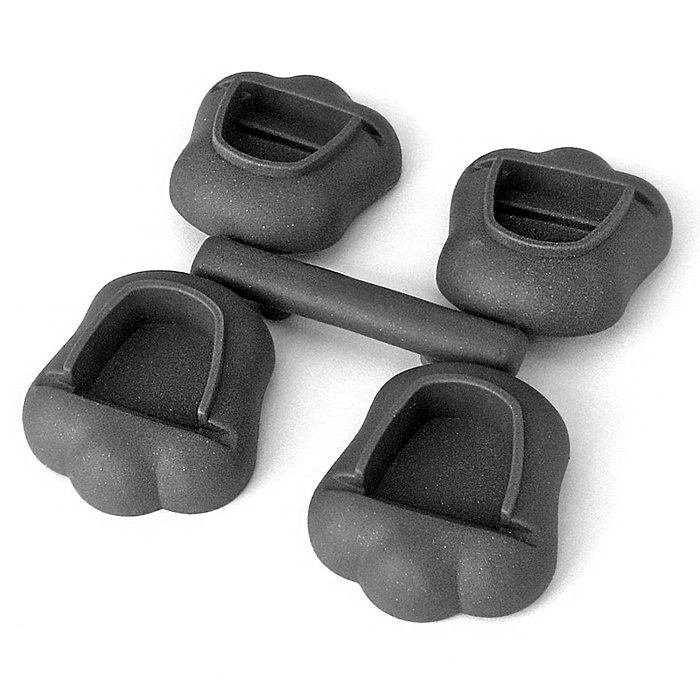 Лежанка MPS STRAKA 77 для кошек и собак пластиковая 93х67х27см синяя