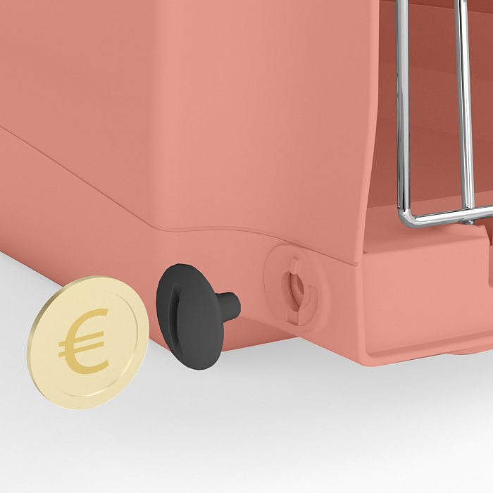 Переноска IMAC LINUS 2ND LIFE для кошек и собак 52,5х32х34,5см цвет коралловый