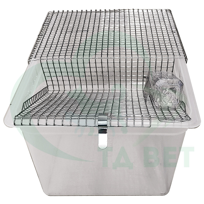ТД ВЕТ Клетка для лабораторных мышей, полипропилен 530х325х200h