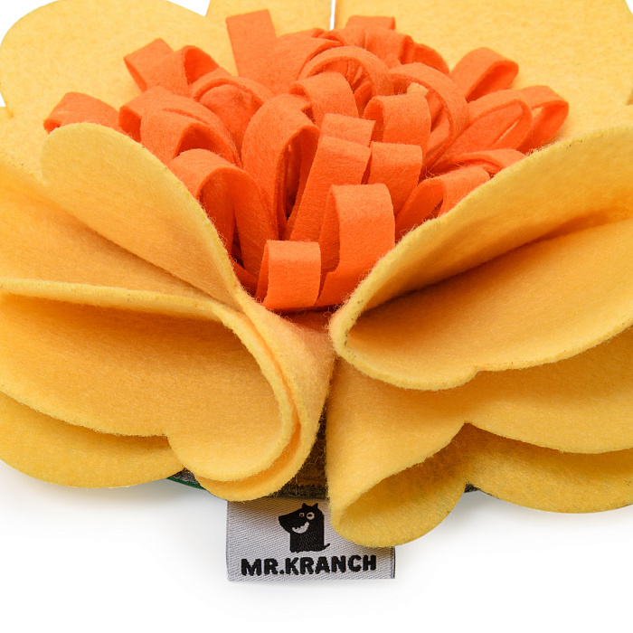 Нюхательная игрушка Mr.Kranch Цветок размер 20см желтый СКИДКА 40%