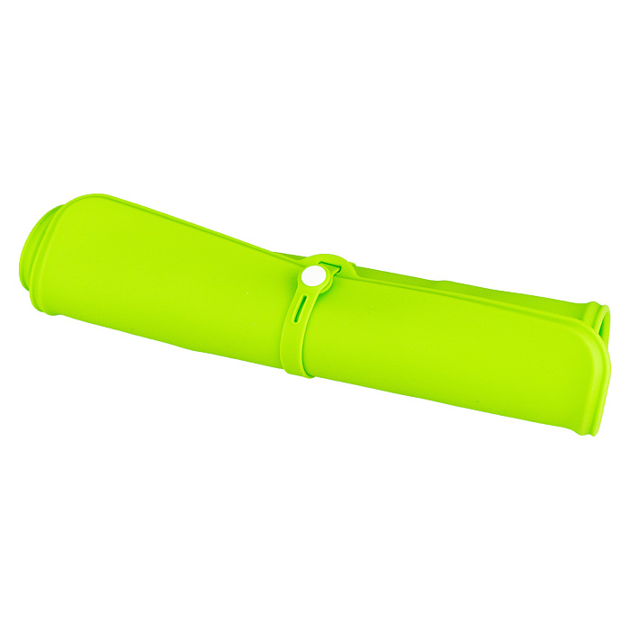 Миска SuperDesign дорожная, силиконовая, зеленая СКИДКА 50%