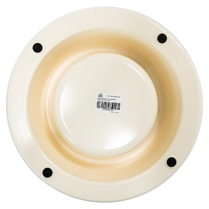 Миска SuperDesign на меламиновой подставке 400 мл, белая СКИДКА 50%