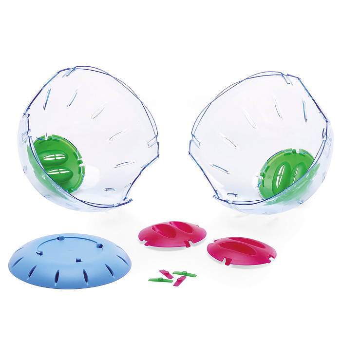 IMAC беговой шар для грызунов SPHERE диаметр 19 см, прозрачный СКИДКА 20%