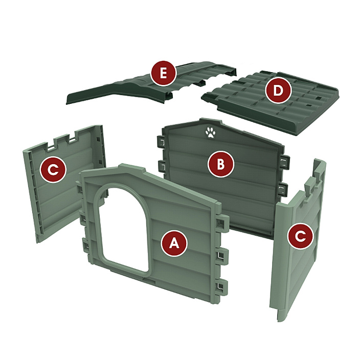 BAMA PET утеплитель для будки BUNGALOW L СКИДКА 40%