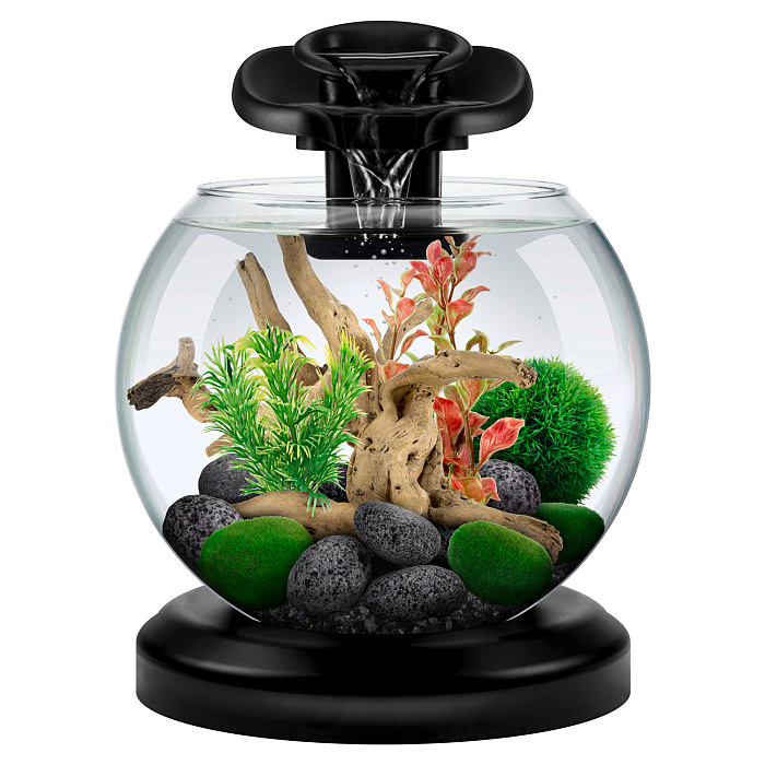 Tetra Cascade Globe Duo Waterfall аквариумный комплекс черный 6,8 л СКИДКА 40%