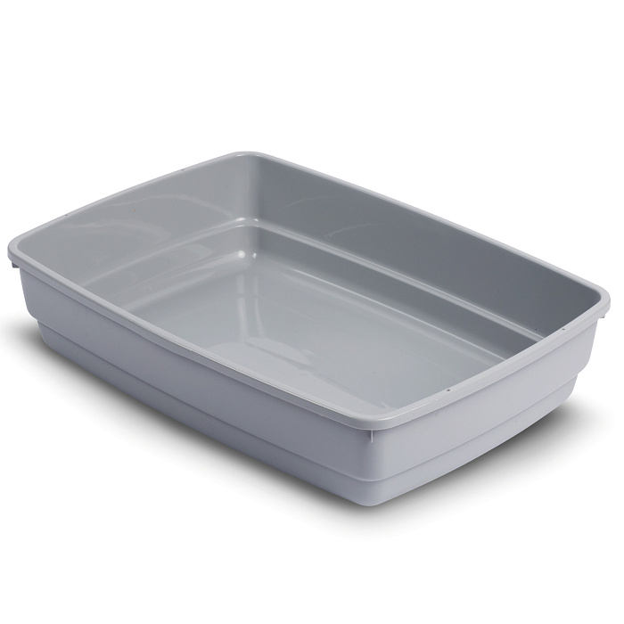 Туалет-лоток My Pets Solutions MICIO 42х33х14h см серый СКИДКА 30%