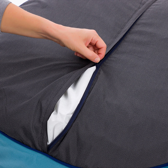 Лежанка Pet Comfort для кошек и собак мелких пород, Oscar Leo 22, размер S 50 см, голубой СКИДКА 50%