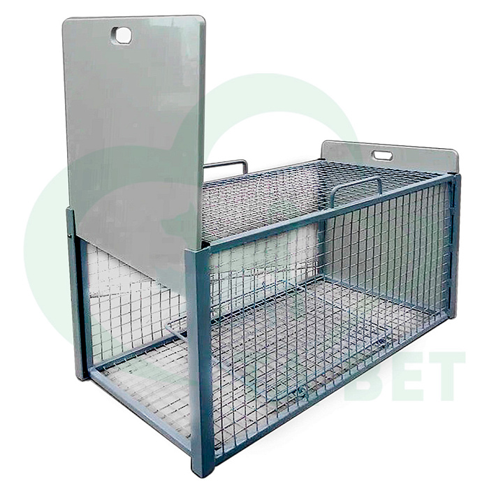 ТД ВЕТ Клетка-ловушка двухдверная КЛ-5, 1010x370x395(700)h мм