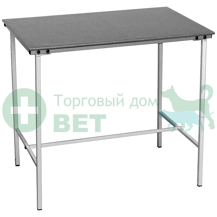 ТД ВЕТ Стол ветеринарный универсальный СВУ-2.01, столешница 900х600, высота 800 мм (каркас серый)