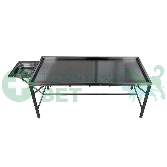 ТД ВЕТ Стол ветеринарный для вскрытия животных СВУ-63 2552x900x850h мм