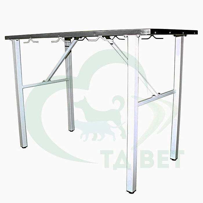 ТД ВЕТ (из наличия) Стол ветеринарный универсальный СВУ-4 усил.каркас, 1300x600x900h мм