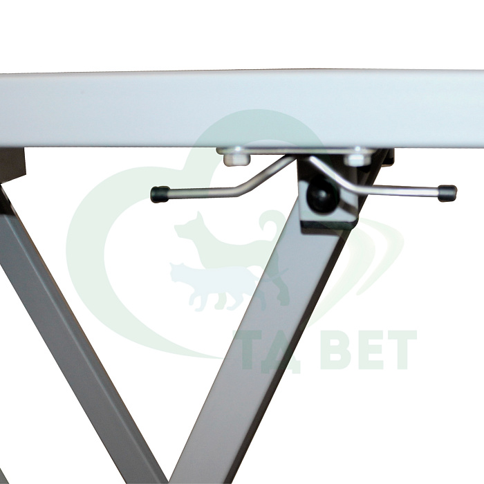 ТД ВЕТ Стол ветеринарный VETBOT-79 с носилками,1300x600x(330- 1050)h (каркас серый, пульт ручной)