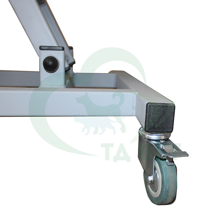 ТД ВЕТ Стол ветеринарный VETBOT-79 с носилками,1300x600x(330- 1050)h (каркас серый, пульт ручной)