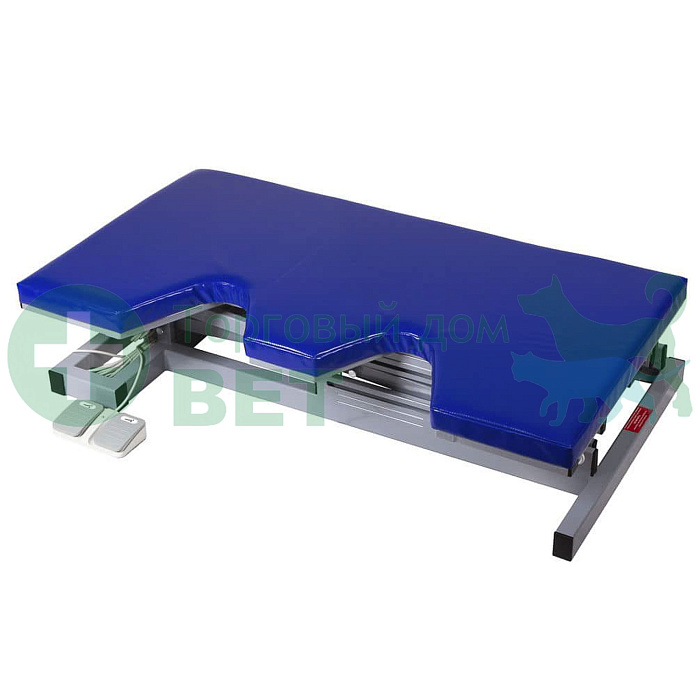 ТД ВЕТ Стол ветеринарный для УЗИ VETBOT-90, 1320x720x(330-1130)h (каркас белый, пульт ножной)