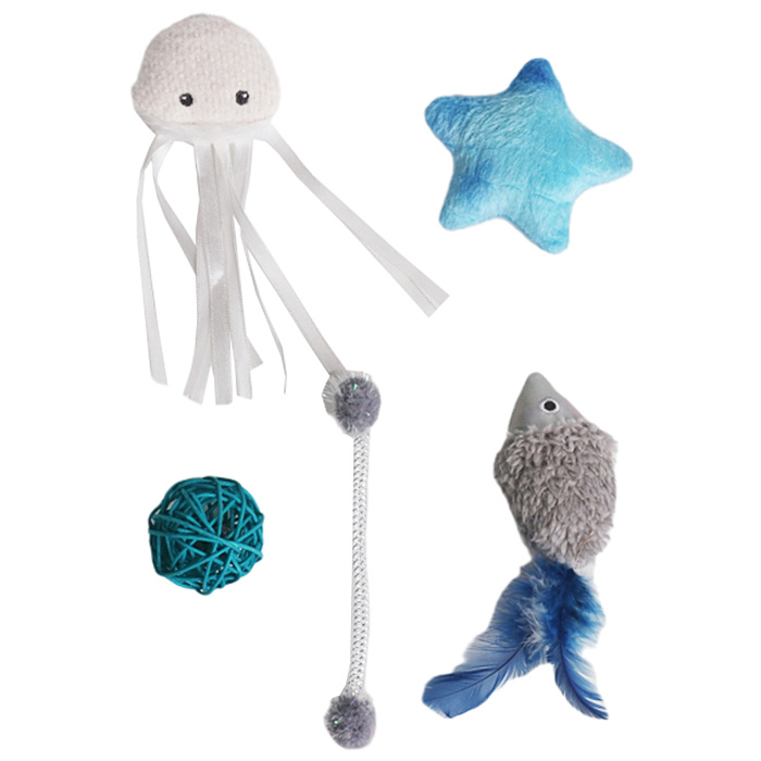 Игрушка Petpark для кошек Космический сет с кошачьей мятой (5 шт в комплекте) СКИДКА 50%