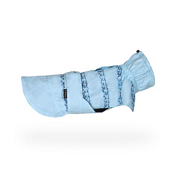 Дождевик United Pets для собак Easy 32, голубой с голубым рисунком СКИДКА 30%