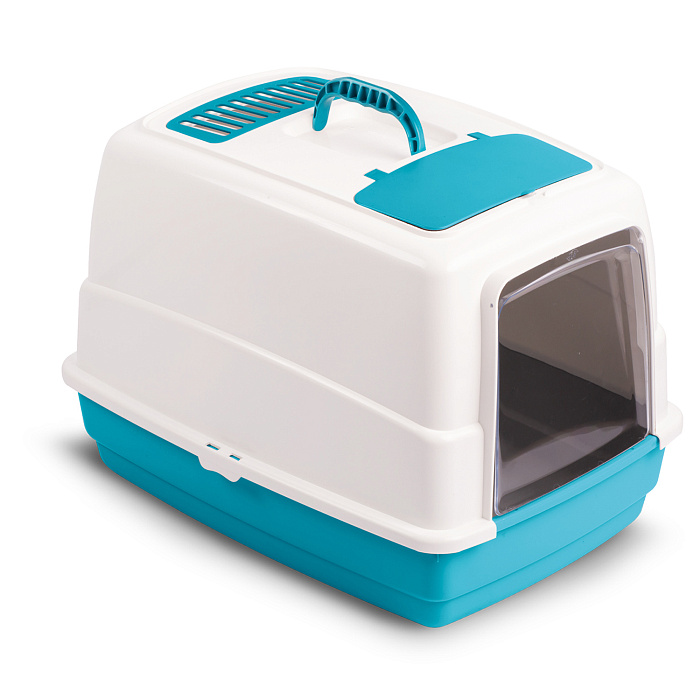 Био-туалет My Pets Solutions JOY CAT с совком 54x39x39h см в ассортименте СКИДКА 30%