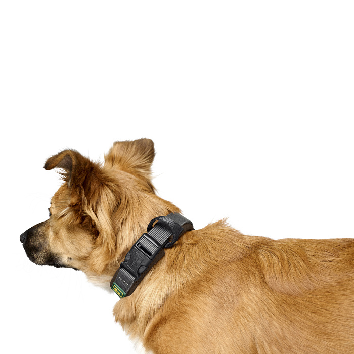 Ошейник Hunter Maldon для собак 45-55 см, размер L, коричневый/серый