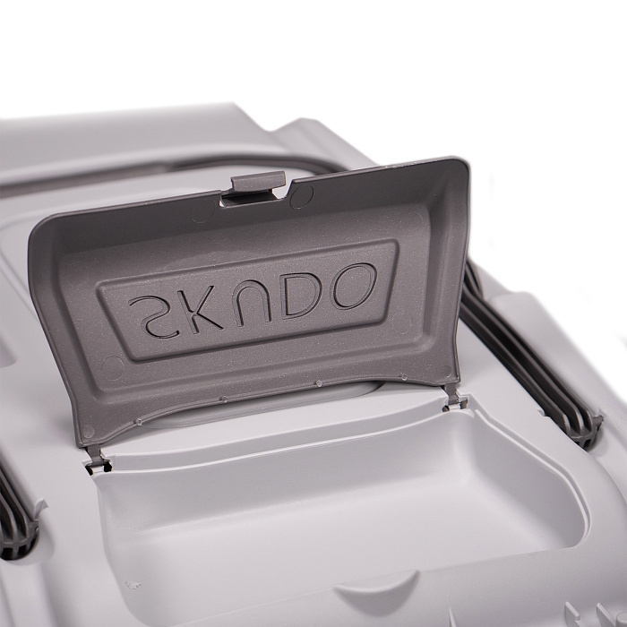 MPS переноска SKUDO 4  68х48х51h см с металлической дверцей с замком серая