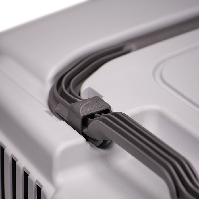 MPS переноска SKUDO 4  68х48х51h см с металлической дверцей с замком серая