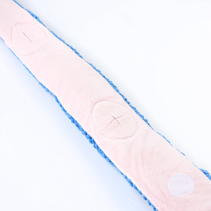 Игрушка Mr.Kranch для собак Змейка с карманами под лакомство 96 см синяя