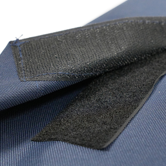 Лежанка-шезлонг каркасная для собак Mr.Kranch Elevated L большая 108х76х19 см синяя