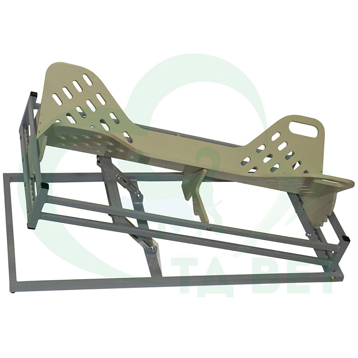 ТД ВЕТ Мини-стол для лапароскопии MLS на алюминиевом каркасе 930x530x280h мм (каркас серый)