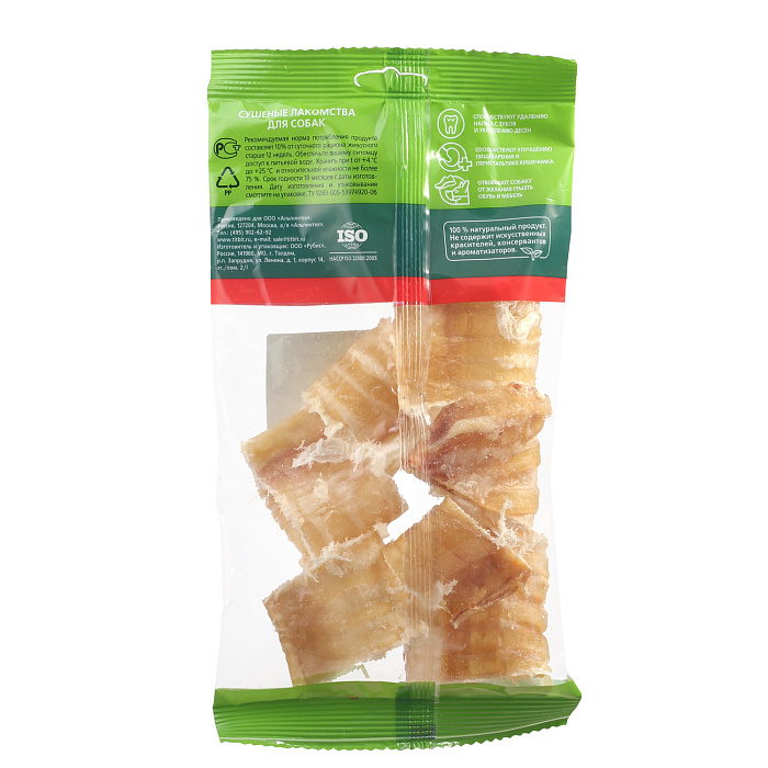 Лакомство TiTBiT Колечки из трахеи для собак 60 г