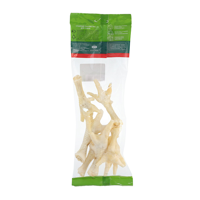 Лакомство TiTBiT Лапки куриные XXL для собак 95 г