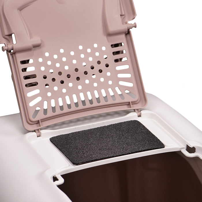 MPS био-туалет NETTA 54х39х40h см с совком коричневый