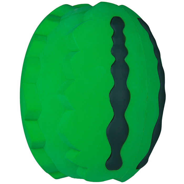 Игрушка Mr.Kranch для собак Арбуз 15 см зеленая с ароматом курицы