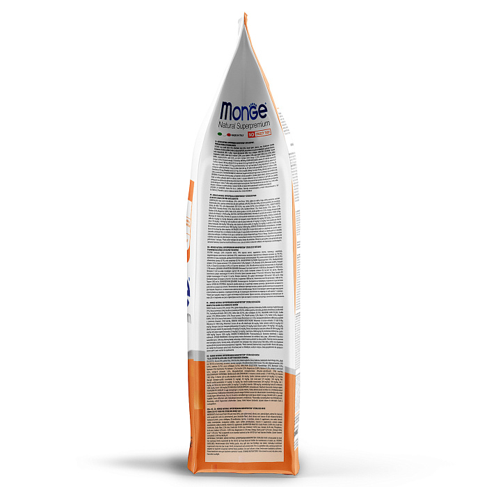 Сухой корм Monge Cat Speciality Line Monoprotein Sterilised для стерилизованных кошек, из утки 1,5 кг