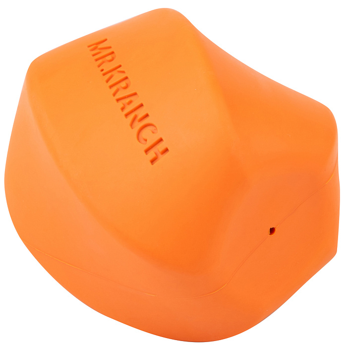 Игрушка Mr.Kranch для собак Твистер 8*8 см оранжевая с ароматом курицы