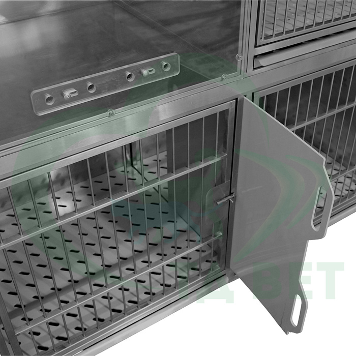 ТД ВЕТ Модуль из 6 клеток из нержавеющей стали 1500х700х1950(2110)мм
