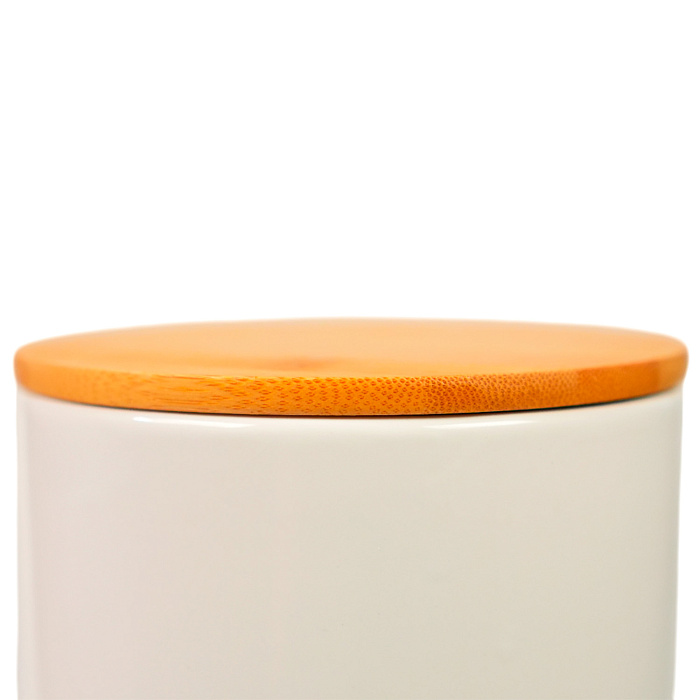 Бокс Mr.Kranch керамический для хранения корма для собак Цветы Прованса 1900 мл розовый