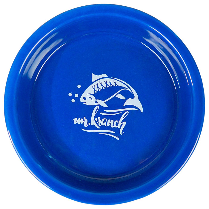 Миска Mr.Kranch керамическая для кошек 200 мл Форель синяя