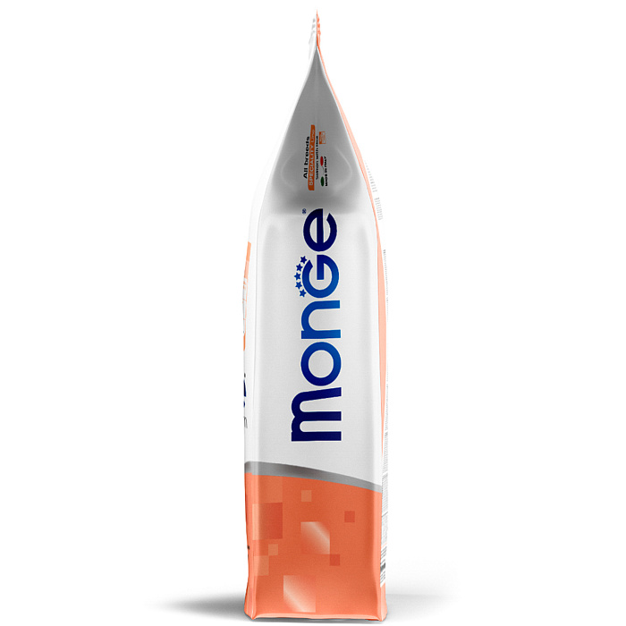 Сухой корм Monge Dog Speciality Line Monoprotein Puppy&Junior для щенков всех пород, из лосося с рисом 12 кг