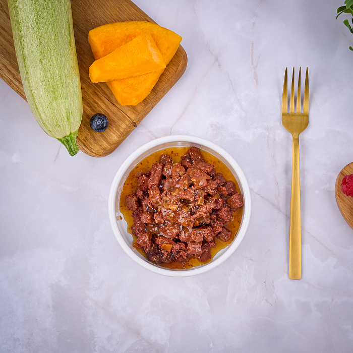 Влажный корм Monge Dog BWild GRAIN FREE для взрослых собак, беззерновой, из ягненка с тыквой и кабачками, консервы 400 г