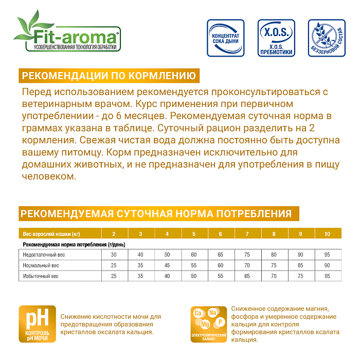 Диетический корм Monge VetSolution Cat Urinary Oxalate Уринари Оксалат для кошек при заболеваниях мочеполовой системы и оксалатном течении МКБ 1,5 к