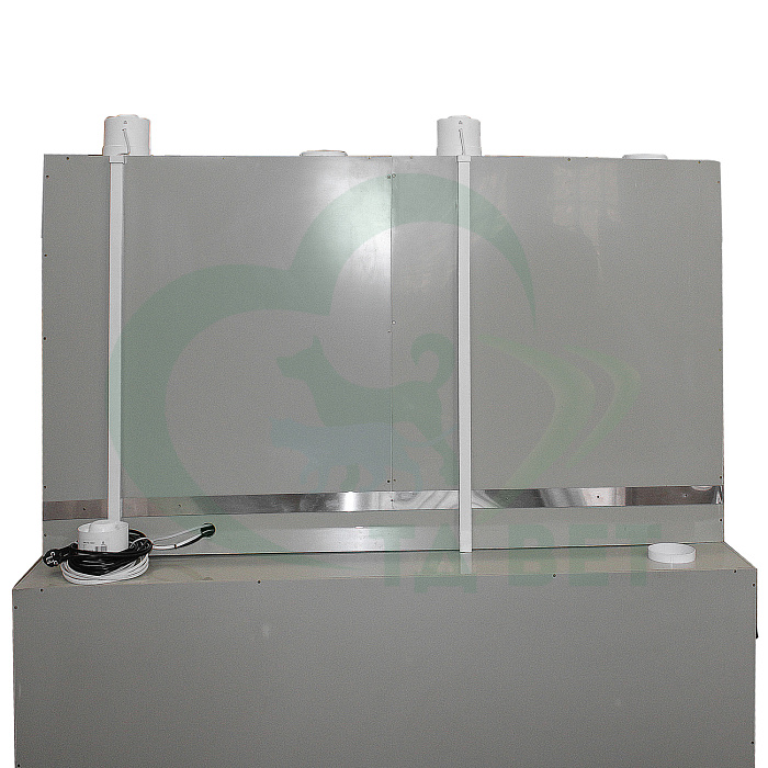 ТД ВЕТ Модуль из трех клеток для инфекционного стационара, 1470х900х1650(1810)h