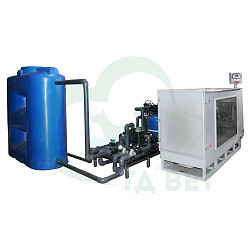 ТД ВЕТ Водная беговая дорожка VETBOT-341.1 с системами водоподготовки, противотока, автоматической фильтрации водоподготовки