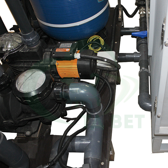 ТД ВЕТ Водная беговая дорожка VETBOT-341.1 с системами водоподготовки, противотока, автоматической фильтрации водоподготовки