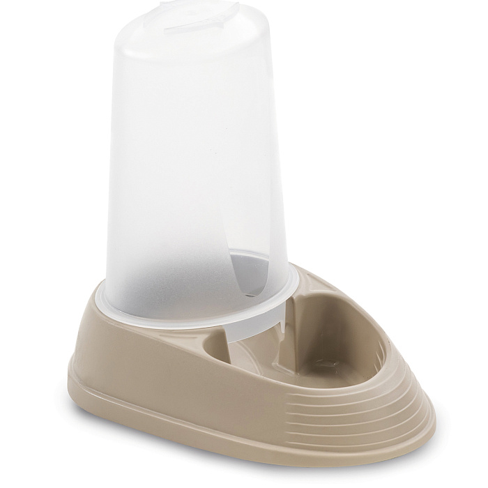 Диспенсер My Pets Solutions для воды и корма для кошек и собак 0,5 л бежевый СКИДКА 30%