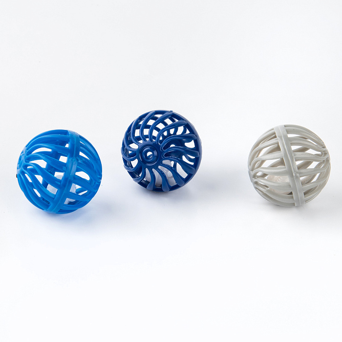 Игрушка Petpark для кошек Мышки и мячики с кошачьей мятой (6 шт в комплекте)