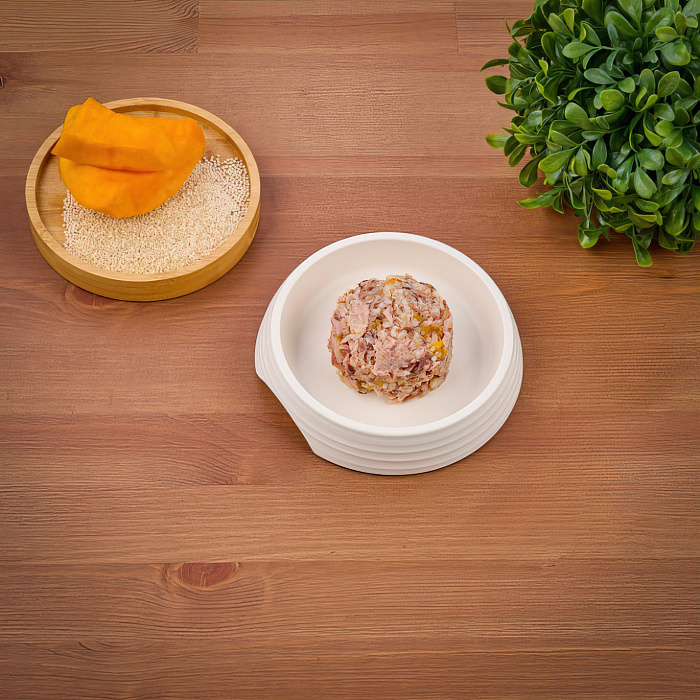 Влажный корм Monge Supreme sterilized cat для стерилизованных кошек из тунца с киноа и тыквой, паучи 80 г