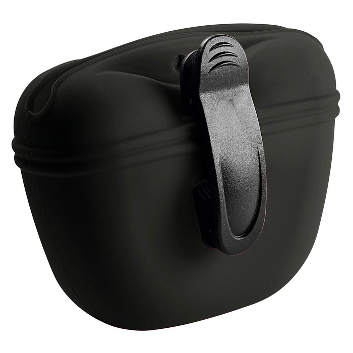 Hunter сумочка для лакомств силиконовая антрацит