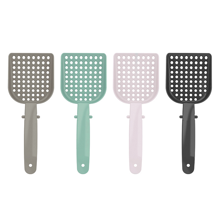 IMAC био-туалет для кошек MADDY 62х47,5х47,5h см, белый/розовый